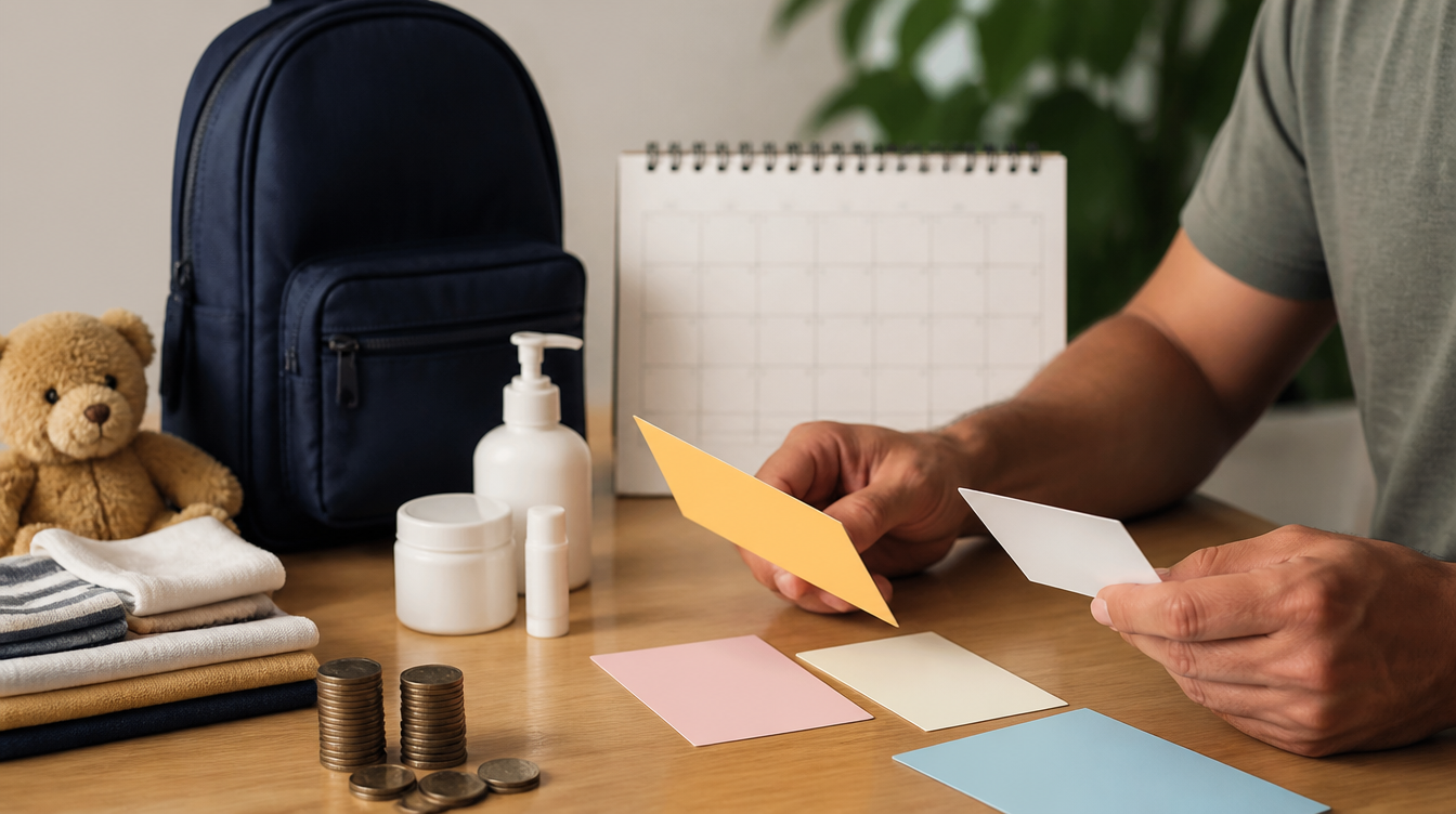Organização de renda e despesas familiares para cálculo de pensão alimentícia