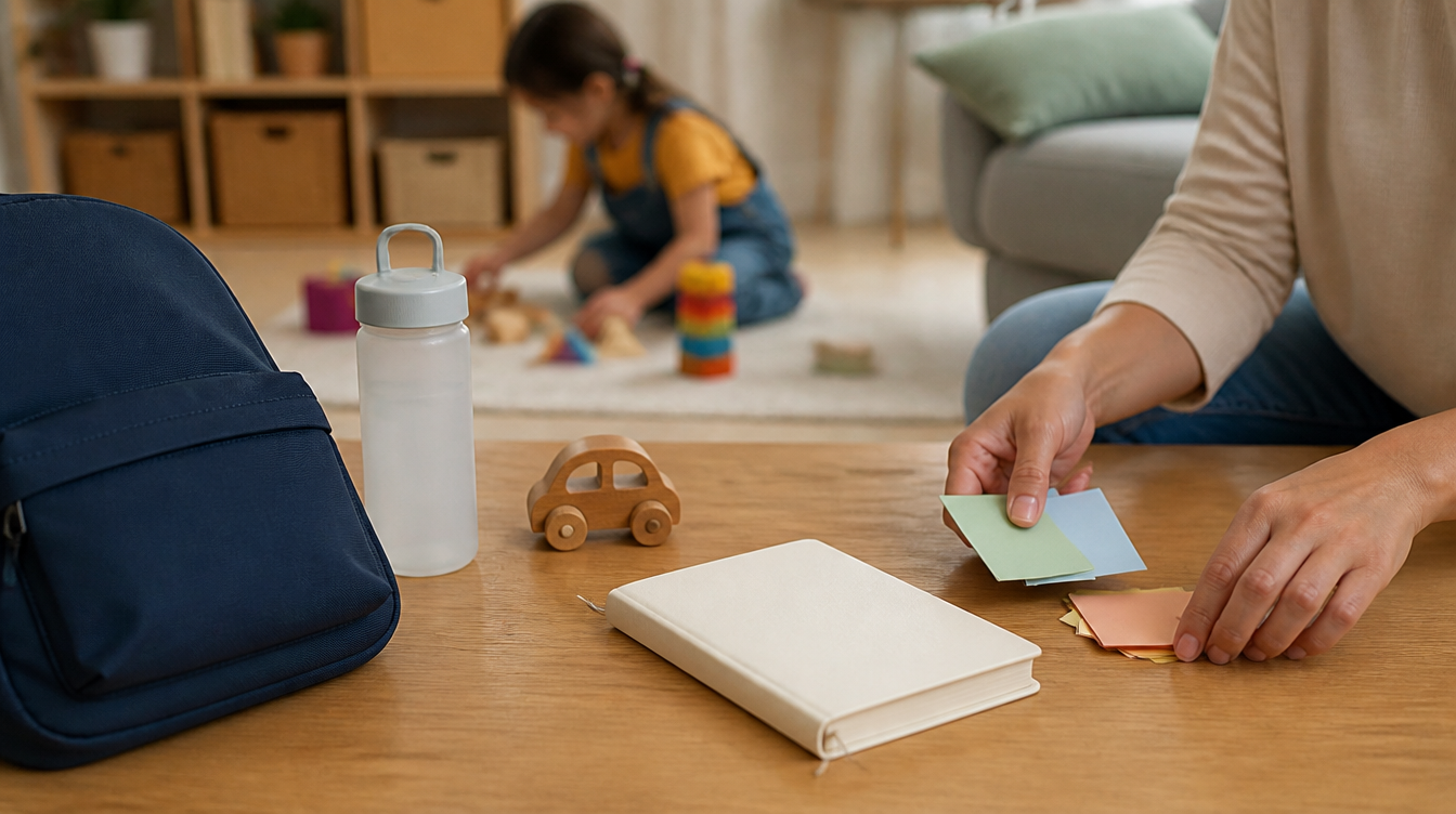 Organização de registros de convivência em caso de alienação parental